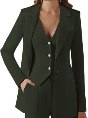 Linen Check Blazer